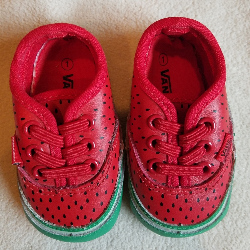 Vans Watermelon Newborn Crib Shoes